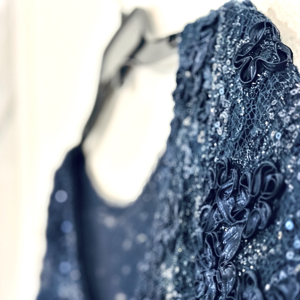 Navy formal gown